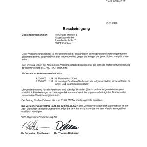 Betriebshaftpflicht